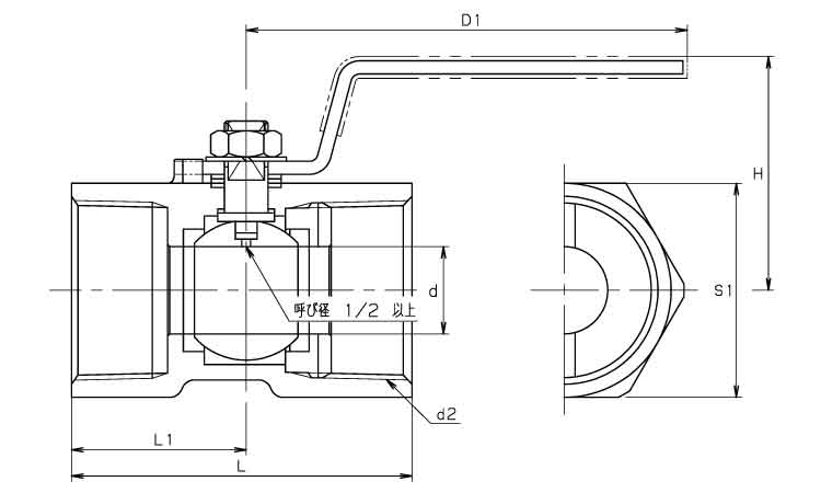 ボールバルブ(UTKM(KITZ 8.0