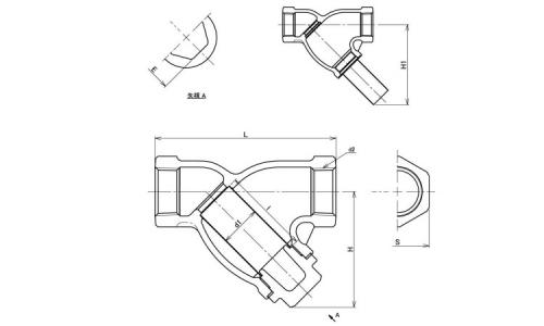 Y形ストレーナ(UY(KITZ 8.0