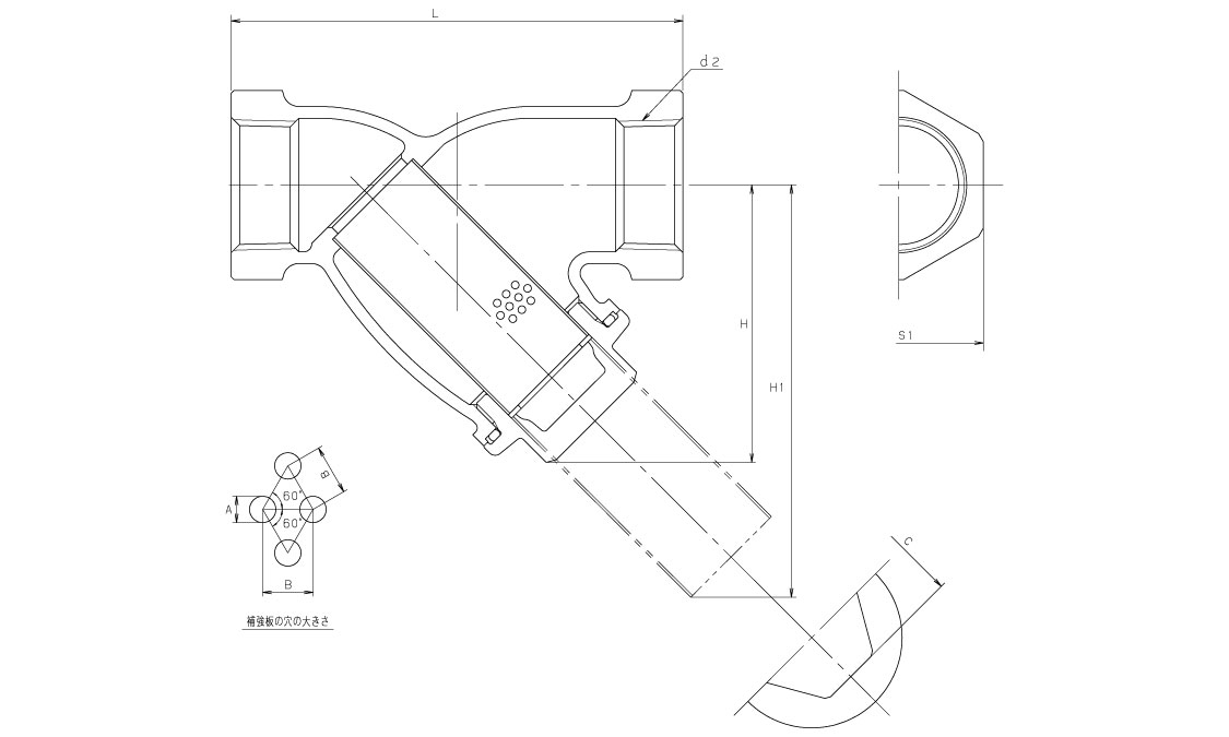 Y型ストレーナ(YK(KITZ 10.0