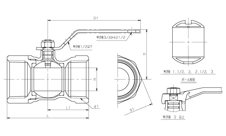 ボールバルブ(ZH(KITZ 8.0