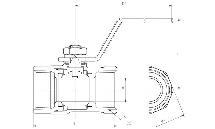 ボールバルブ(ZS(KITZ 8.0