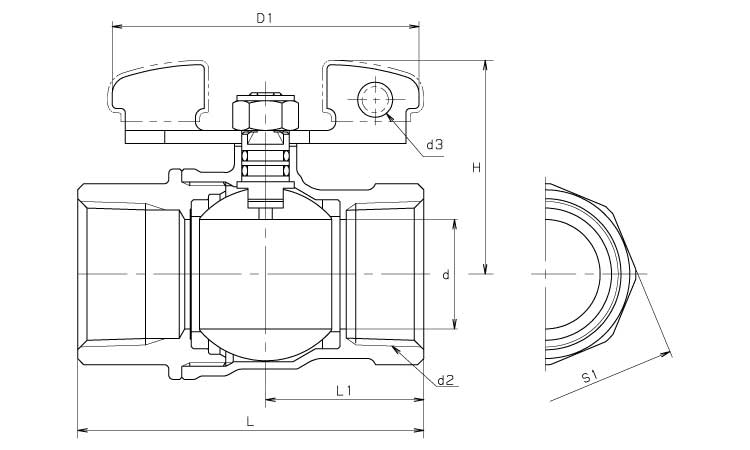 ボールバルブ(ZT(KITZ 8.0