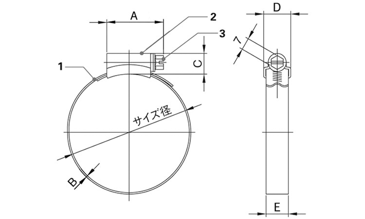 ハイグリップ JSC(ステンレス 2.5