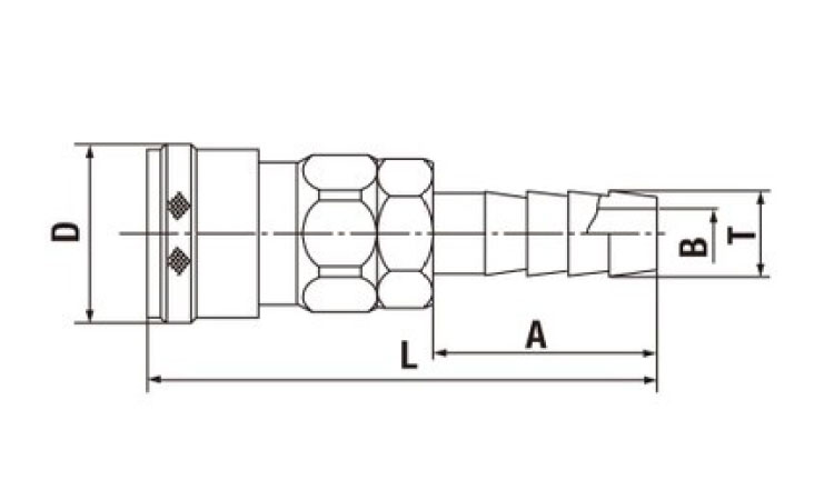 ハイカプラSH(ホース取付NBR