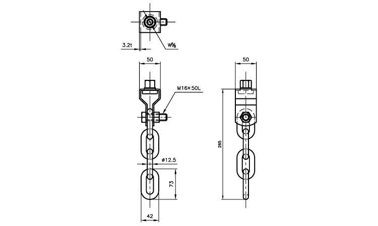 ステン三連タン