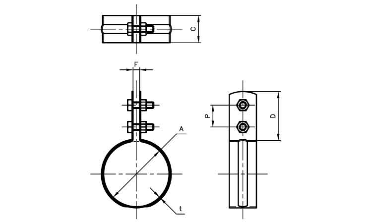 ステンVP立バンド 4.5