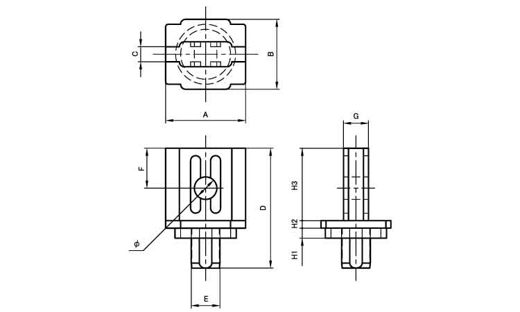PPジョイント(大・ホワイト)