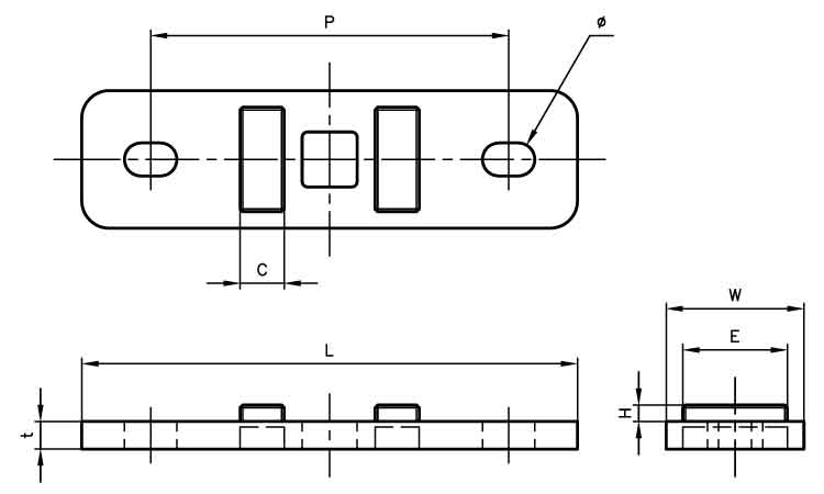 PPサドル用台座(ベージュ)
