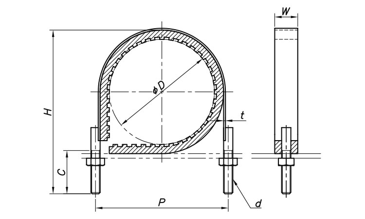 防振Uバンド UFB5B10