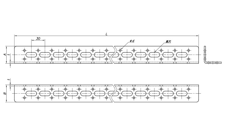 SCアングルL40WP-2400