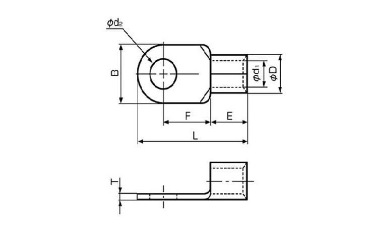 丸形端子(R形)*ー*NS 4.0 5.5