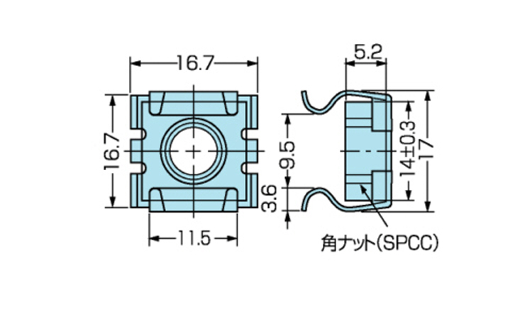 スナップナット SPN-5-3C