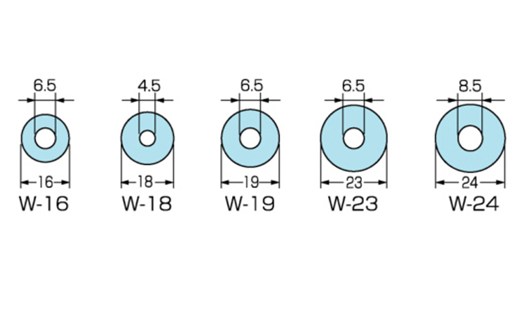 平ワッシャー W-18-3C