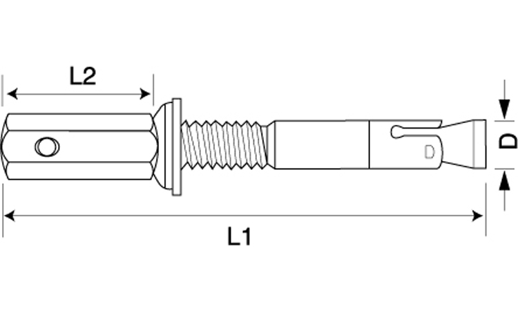トルコンアンカー(AW(ウェッジ 50.0 3/8