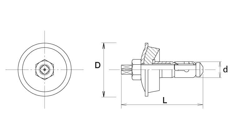 ルーフボルト(R・RーS) 6.0