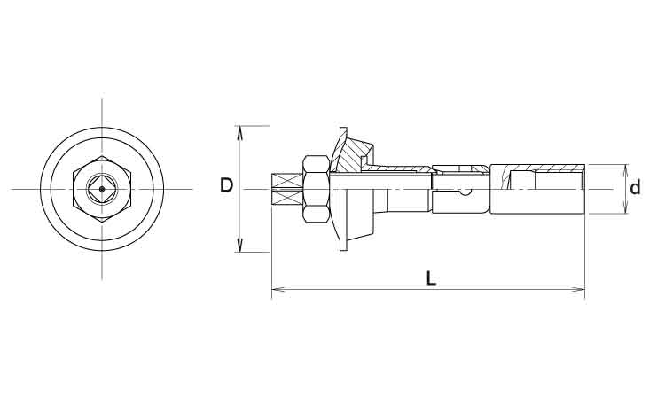ルーフボルト(RB・RーBS) 8.0