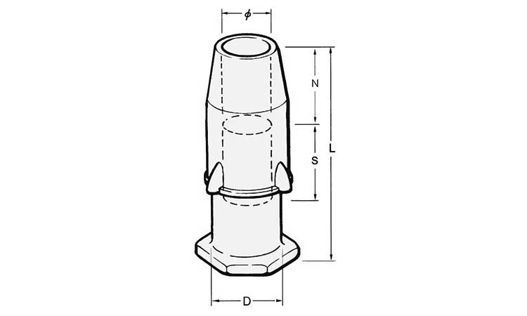 PTインサート(グレー(JL製