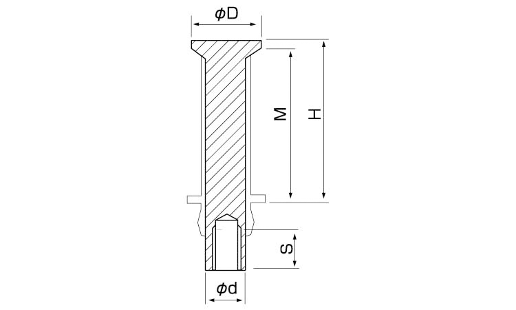 デッキアンカーDA(白)