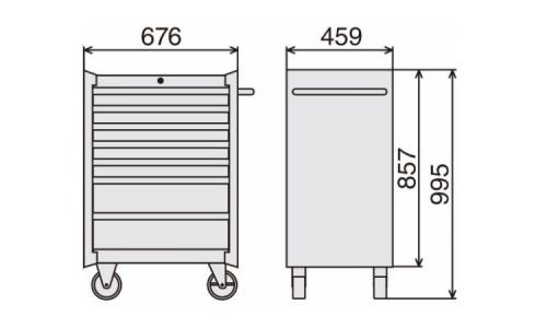 ローラーキャビネット(WS207