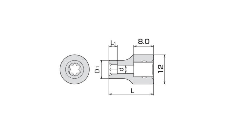 E型トルクスソケット(2TXーE 4.0