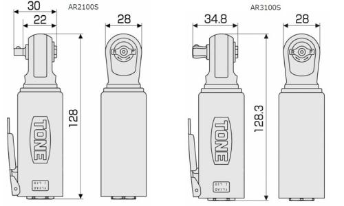 スタビーエアーラチェットレンチ
