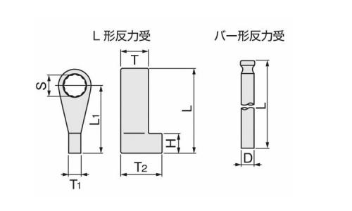 パワーレンチ用反力受 5.0
