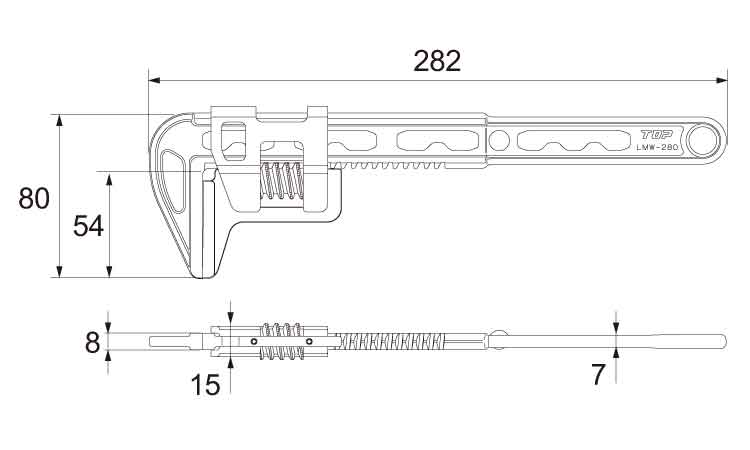 ライトモーターレンチ LMW