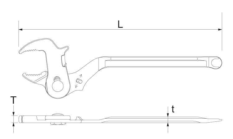 量水器メーターレンチ MT