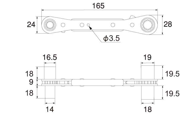 鉄カンラッチ PRW-LK