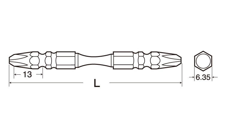テーパースリムエックスB 2本組