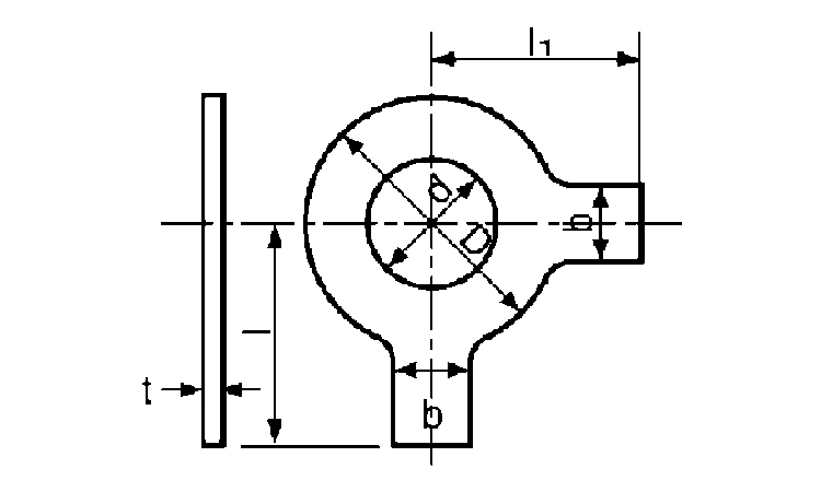 両舌付ワッシャー 3.0