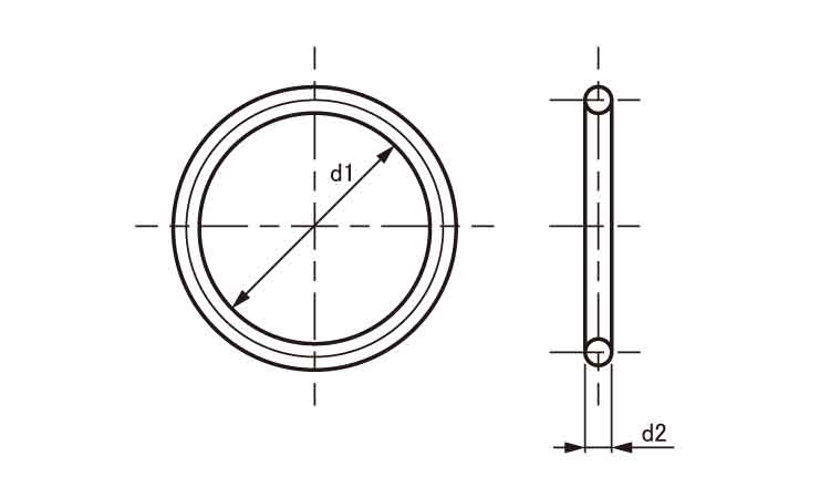 Oリング(EPDM70)(P)