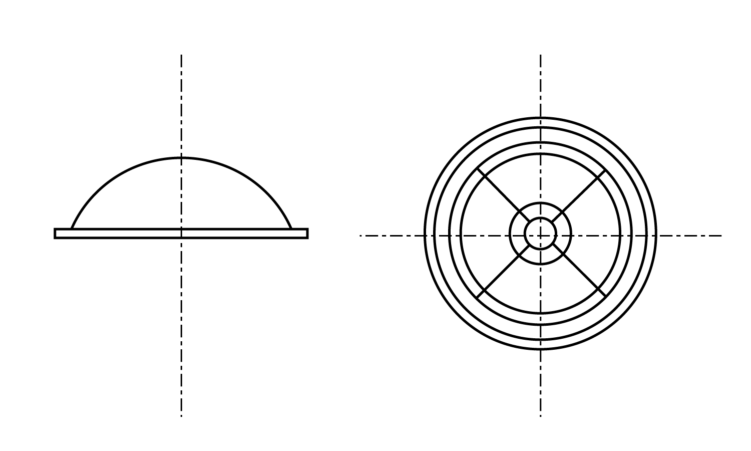 八ツ割ボタンワッシャ(ねじ用 3.0