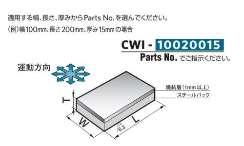 #2000プレート追加工用CWI 5.0