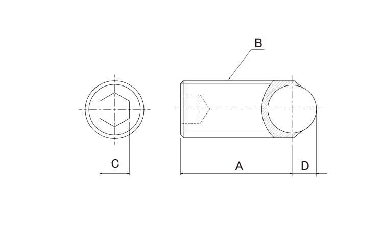 クランピングスクリュー(AR 15.0 6.0