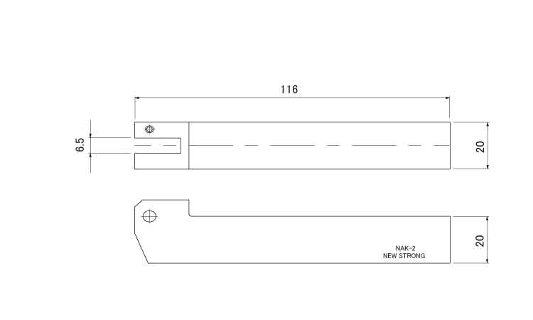 ローレットホルダー(平目(NSK 2.0