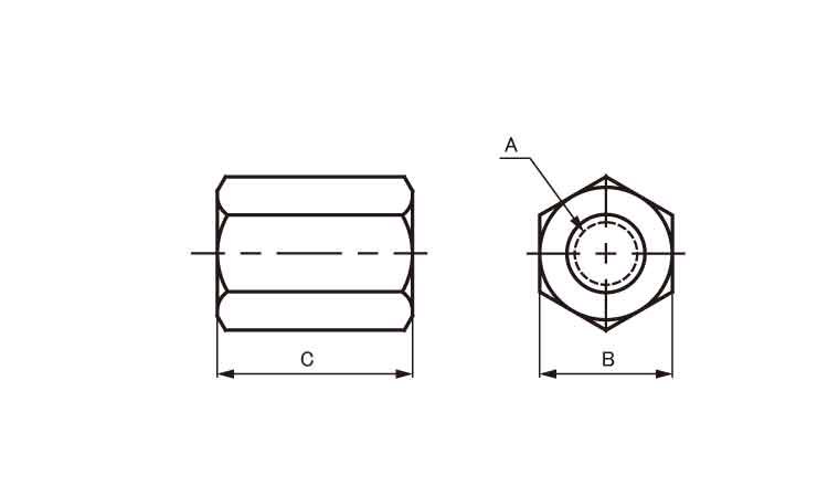 カップリングナット(CN 8.0