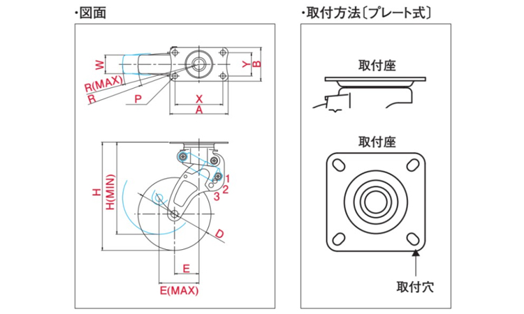 自在車プレートストッパーNPG1