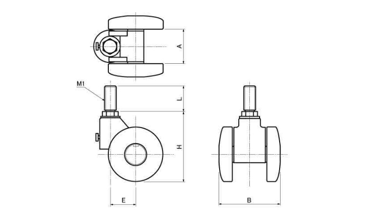 ボルトタイプ(エラストマー白A無