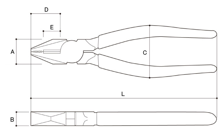 ペンチ CP(ツノダ製)