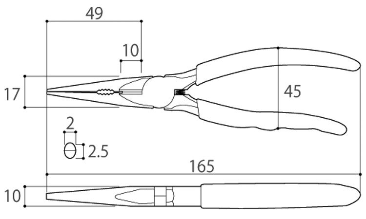 ワイヤークラフトプライヤーFRF