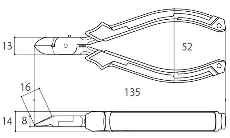 マイクロニッパーMN-125DG