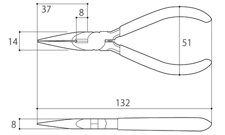 ラジオペンチ(№13)