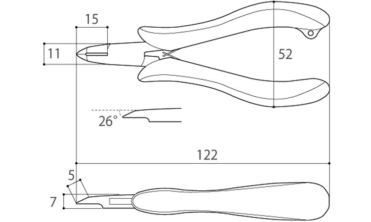 ジュエリーニッパー TM-12