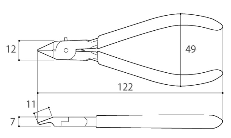 薄刃プラニッパー(NO.27)