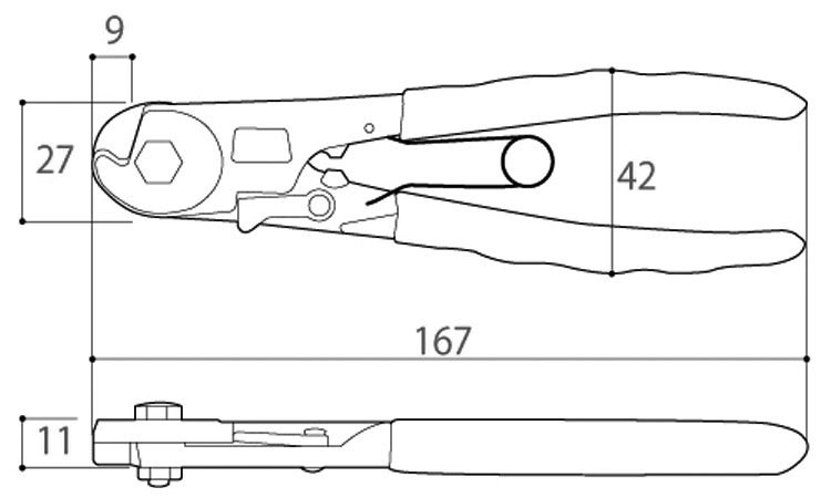 ワイヤーロープカッタWC-150