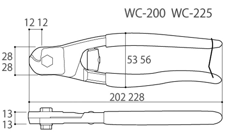 ワイヤーロープカッターWC2**