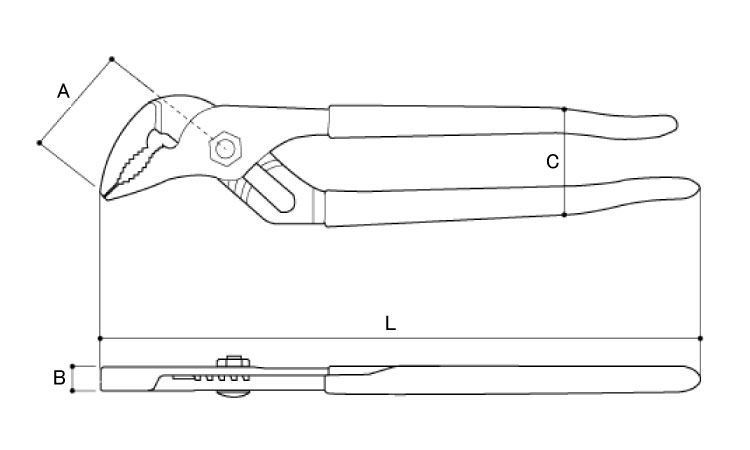 プライヤー WP-300