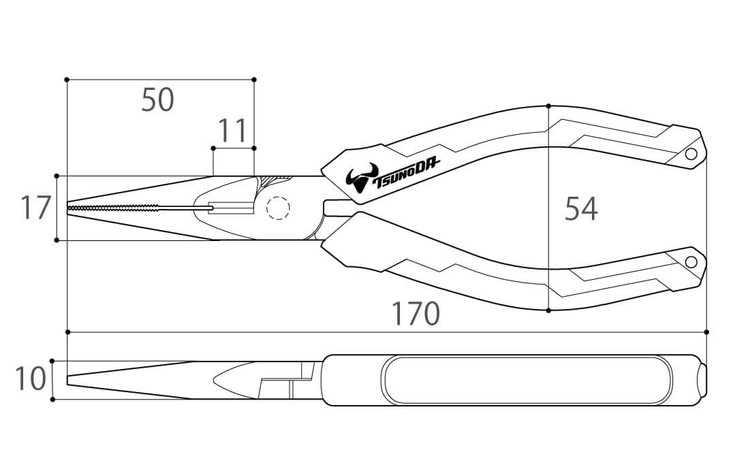 パワーラジオペンチPR-TG
