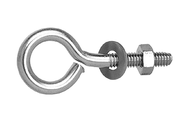 ヒートン(ナット付